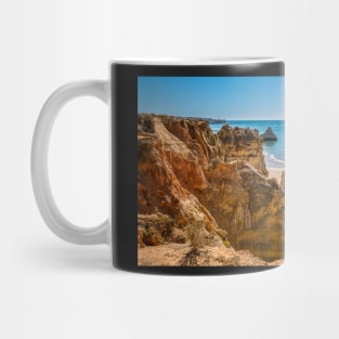 Praia da Rocha in Portimao, Algarve Mug